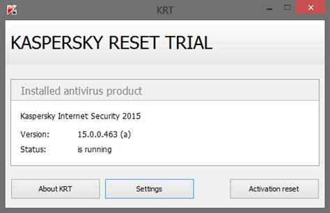 kaspersky reset trial 5.0.0.117.